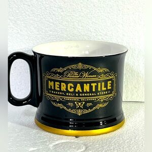 The pioneer woman, coffee mug,  Mercantile theme.